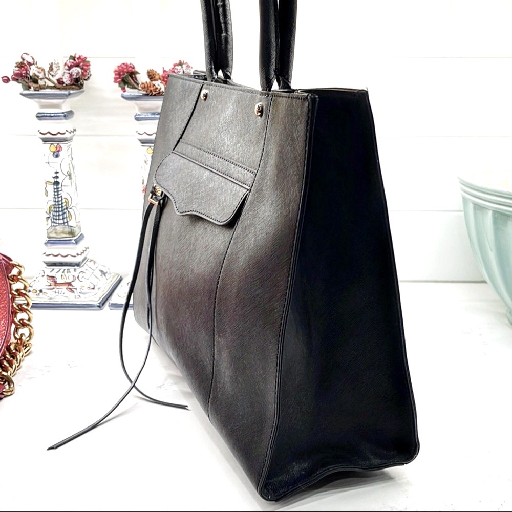 Rebecca Minkoff MAB Saffiano Leather Tote - Picture 5 of 14